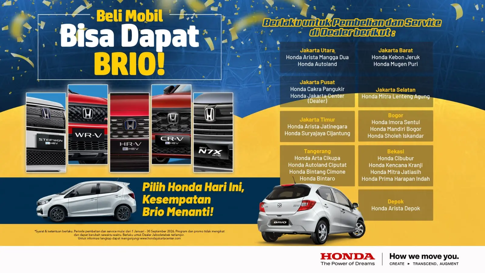 Promo Honda 4